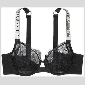 New! Victoria’s Secret Very Sexy Black The Fabulous Full Cup Bra 4859
